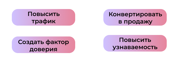 Цели инфографики в карточке товара