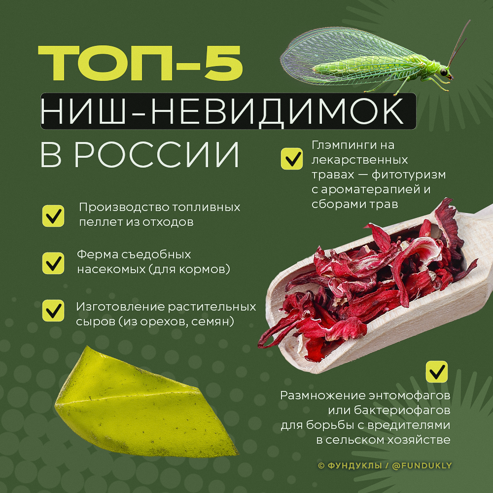 Топ-5 фермерских ниш-невидимок в России Топ-5 фермерских ниш-невидимок в России