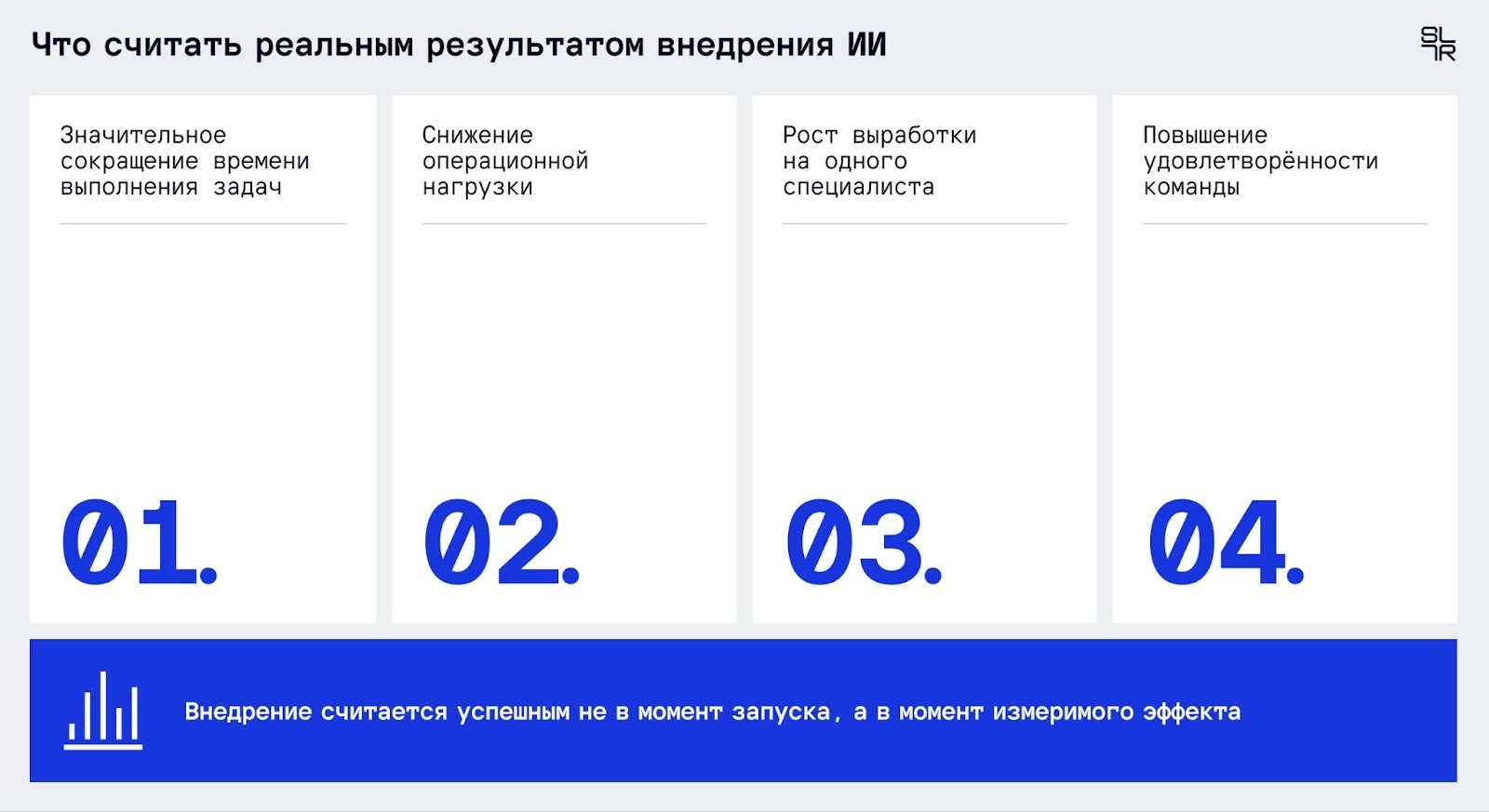 Что считать реальным результатом внедрения ИИ Что считать реальным результатом внедрения ИИ