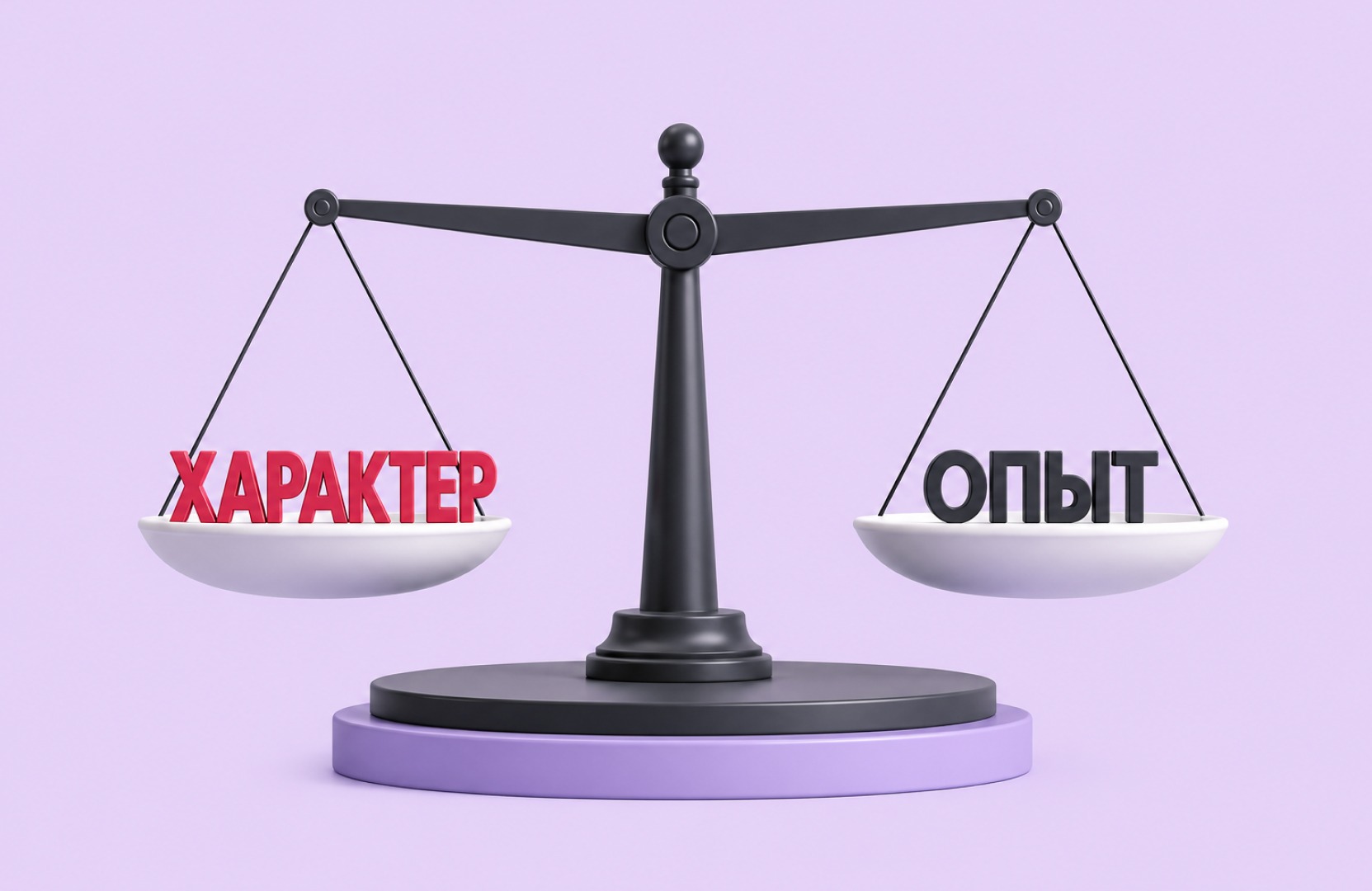 Опыт или характер в общепите Опыт или характер в общепите
