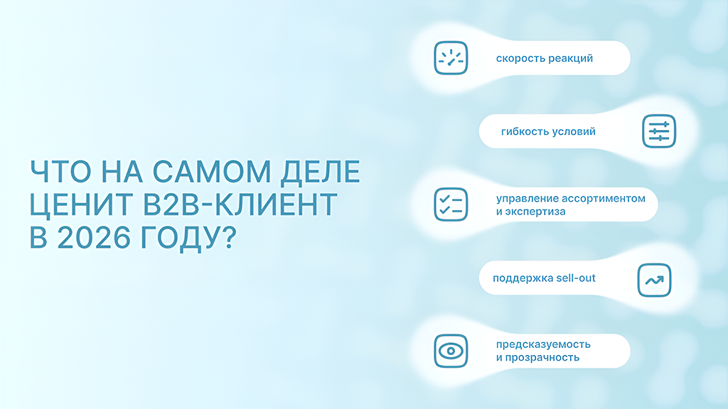 Что на самом деле ценит B2B-клиент в 2026 году Что на самом деле ценит B2B-клиент в 2026 году