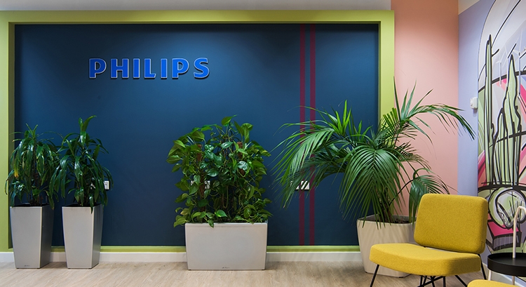 Офисное пространство в эпоху коронавируса на примере нового офиса компании Philips Россия